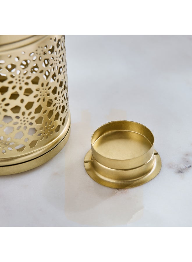 Home Box Enid Cutwork Lantern - 9x9x12.5 cm - Image 4